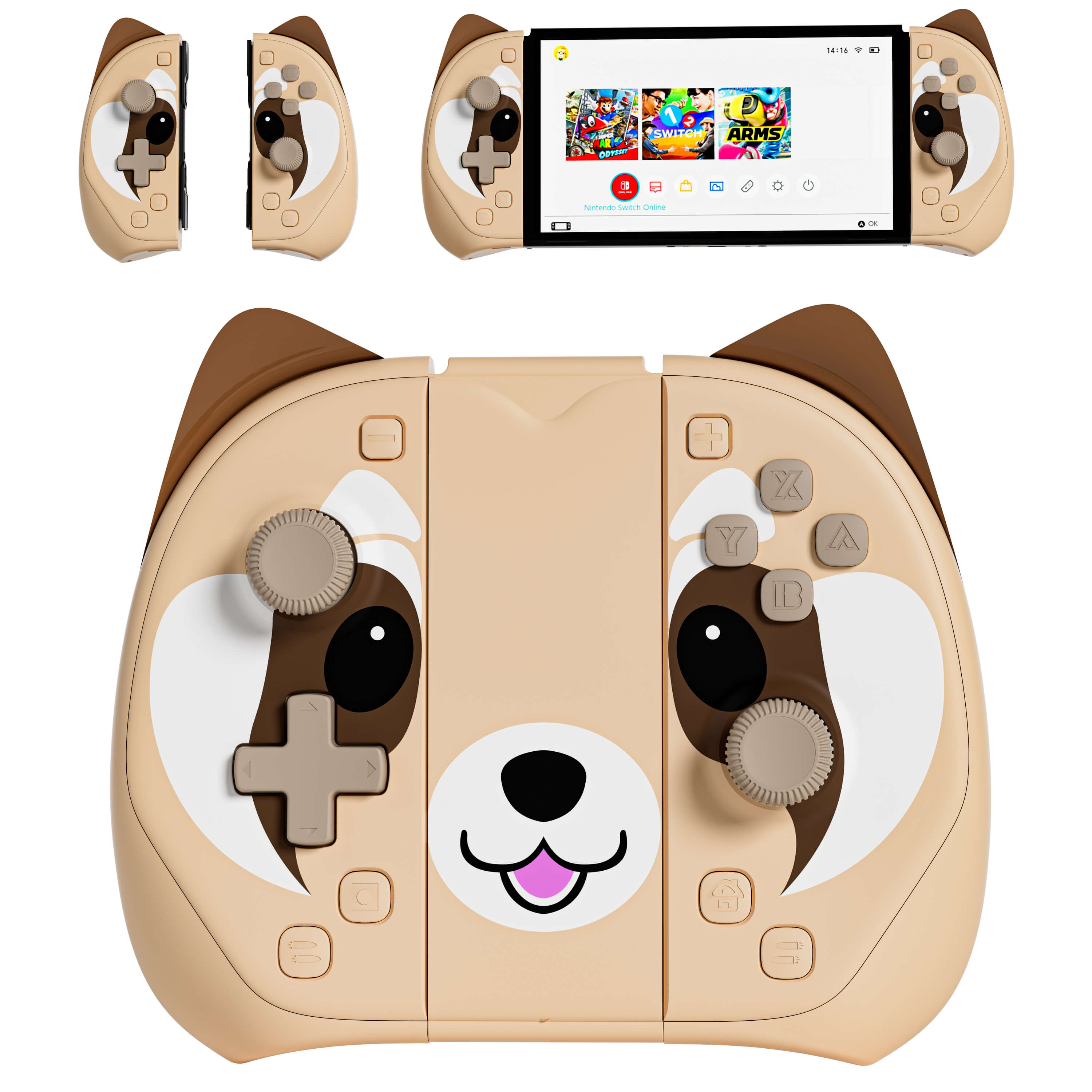 Mytrix Brownie - JoyPad for Nintendo Switch, Mytrix Brownie - JoyPad for Nintendo Switch,